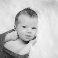 Newborn photo wide awake