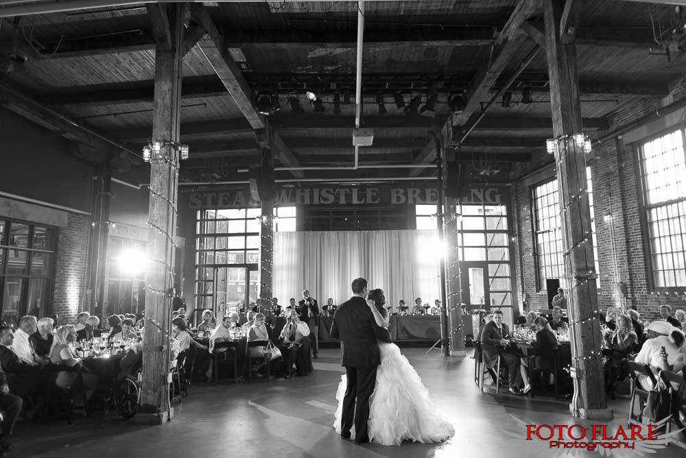 First dance Steam Whistle Brewery