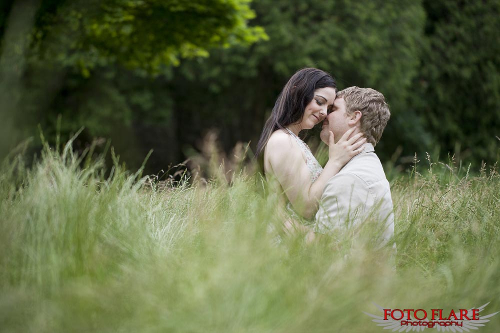 kissing in tall grass