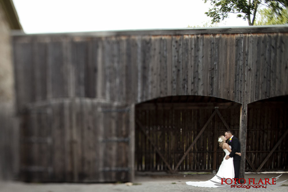 Rustic wedding photo