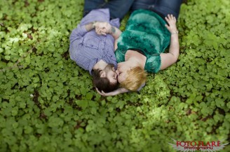 Cuddling in clovers