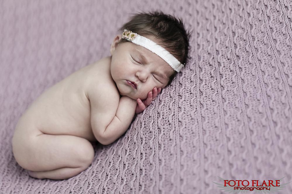Baby girl newborn photos