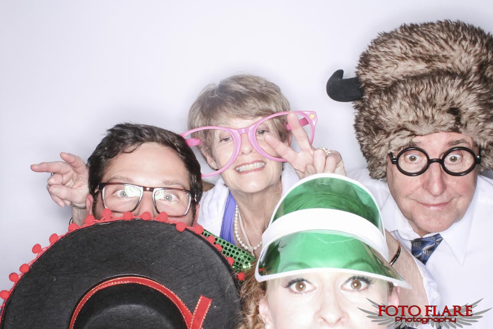 Older wedding guests still like to use photo booths