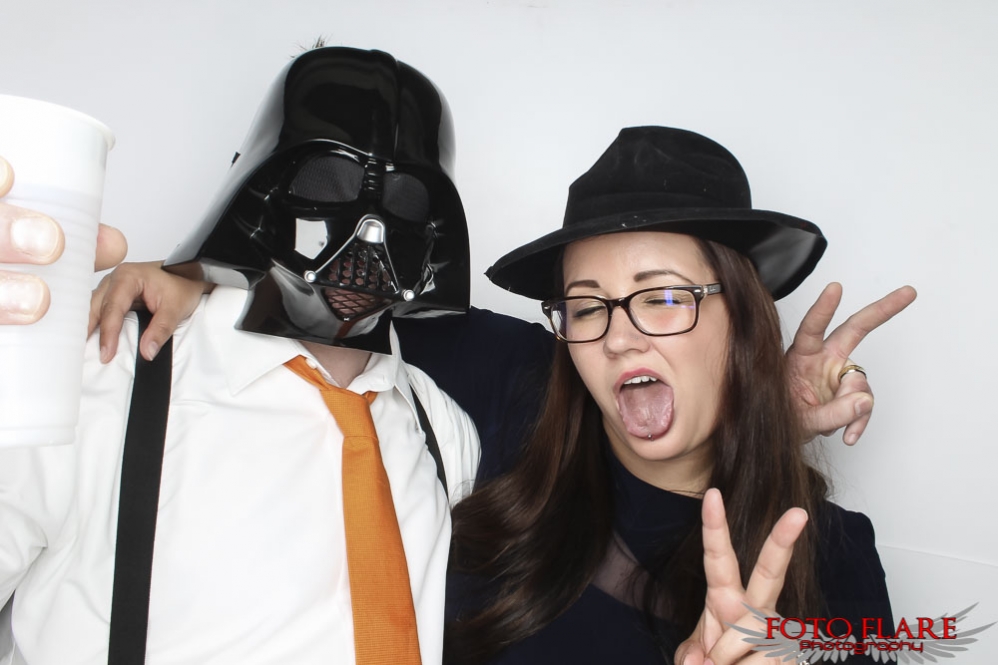 darth vader in our photo booth