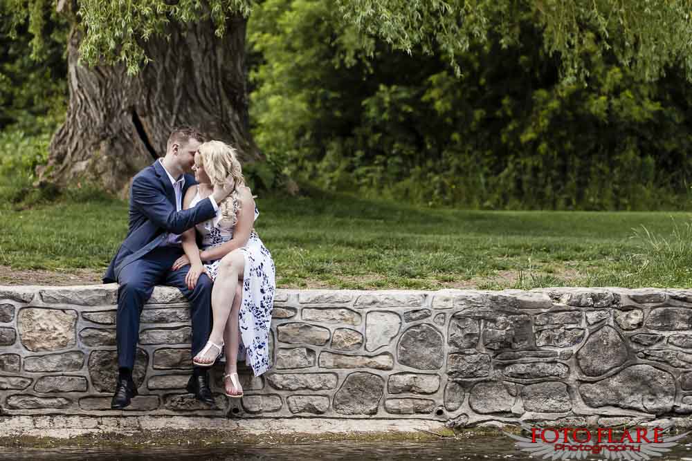 Websters falls engagement photos