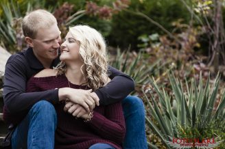 Couple photos at Battlefield Park